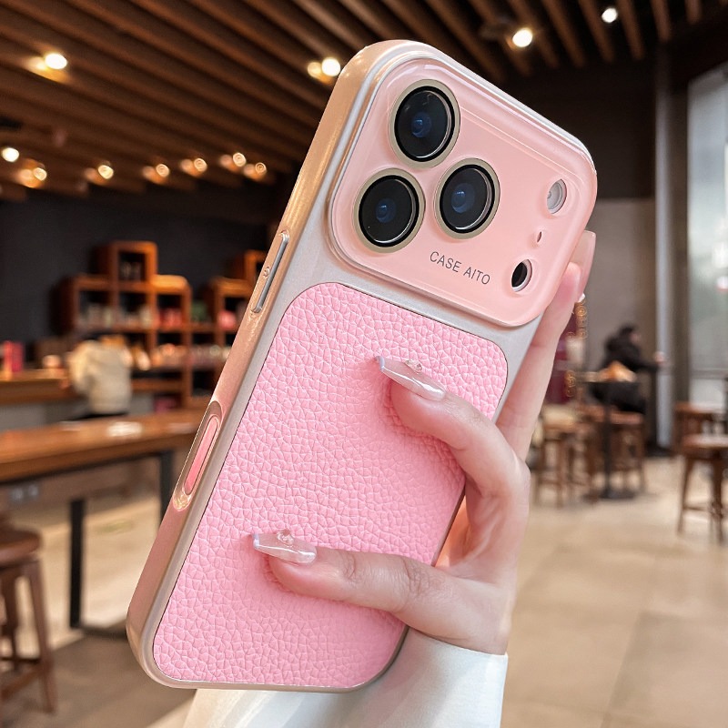 TEMU Чохол для телефону - Підходить для Apple 16, чохол для iPhone 16 Pro Max/17 Pro Max/18 Pro Max, нова штучної шкіри, трансформація, серія 17 з