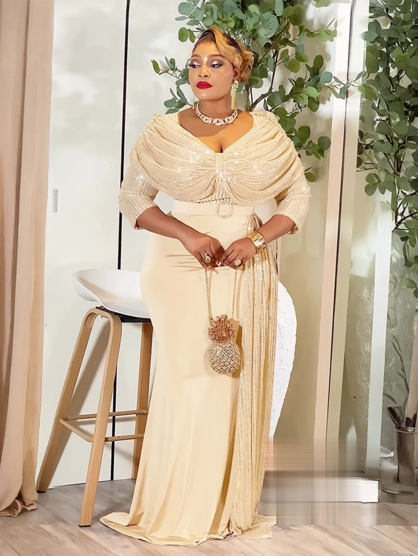 sachin and babi light blue dress Wedding Guest | Plus Size Dresses & Outfits main image 0