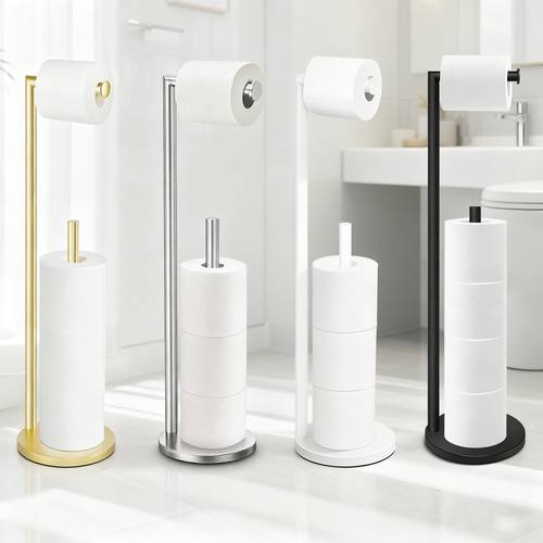 double rod toilet paper holder a freestanding roll dispenser for bathroom storage bathroom additions stainless steel tissue rack roll paper holder for bathroom and kitchen toilet paper storage rack for home use freestanding tissue holder