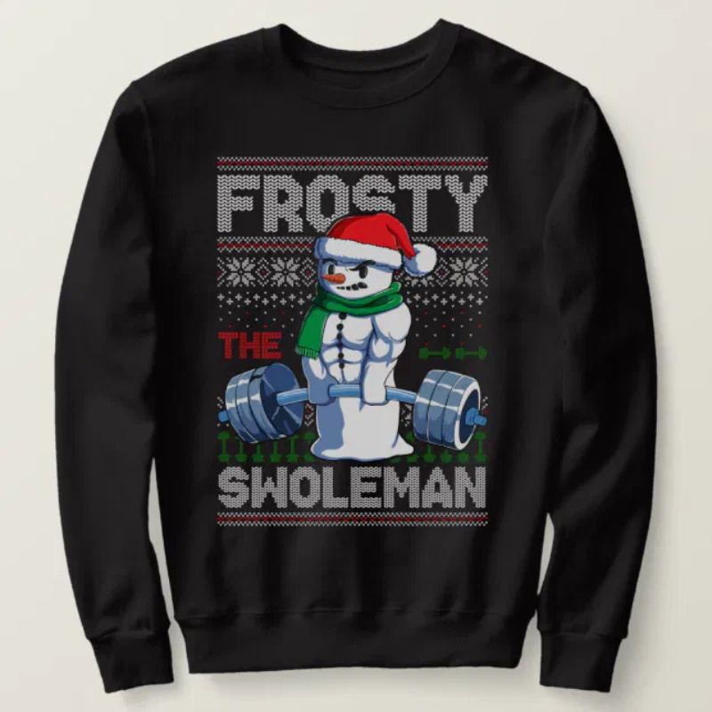 

The Swoleman S, 1pc Long Sleeve Sweatshirt, , S-xl, , Sweatshirt,