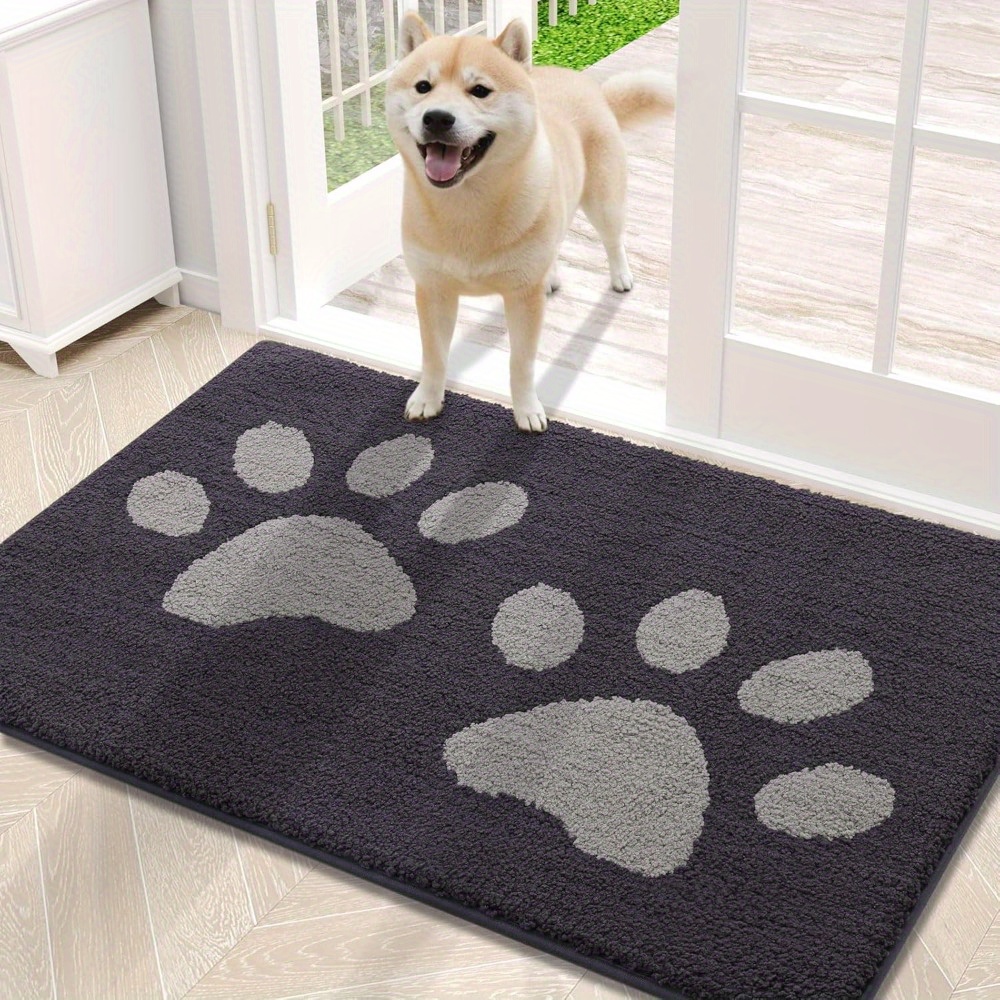 

Welcome Cat And Dog Door Mat Outdoor Entrance, Y- Non-woven And Rubber Non-slip, And Easy To Clean 16" X 24" And 18" X 30" Door Mats For Indoor Or Outdoor Use