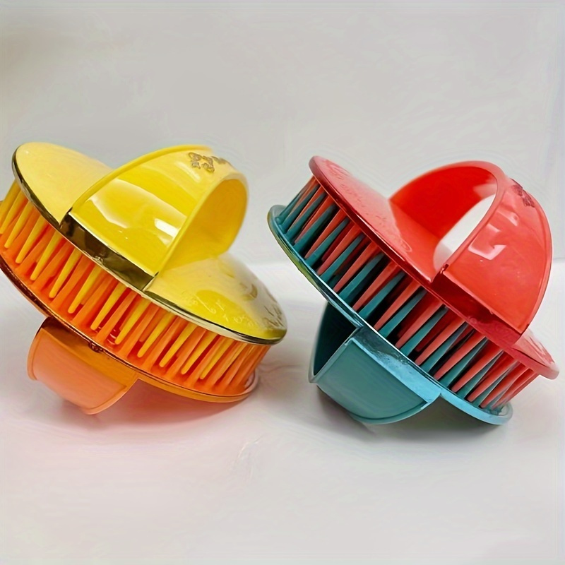 TEMU 2 Scalp Massagers And A Shampoo Brush - A Hair And Scalp Washing Brush, Suitable For Home Use