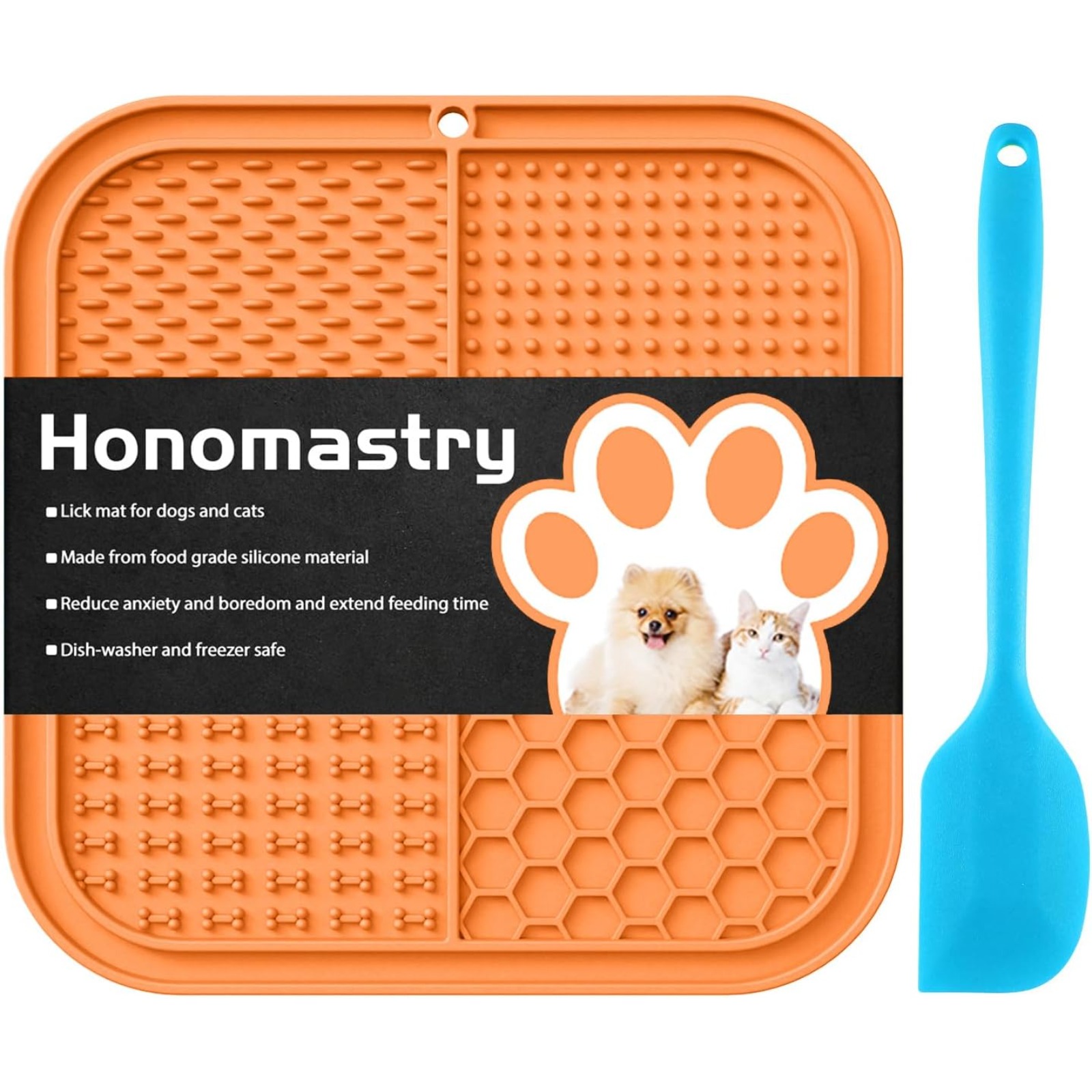 Dog Lick Mat with Suction Cups for Anxiety Relief