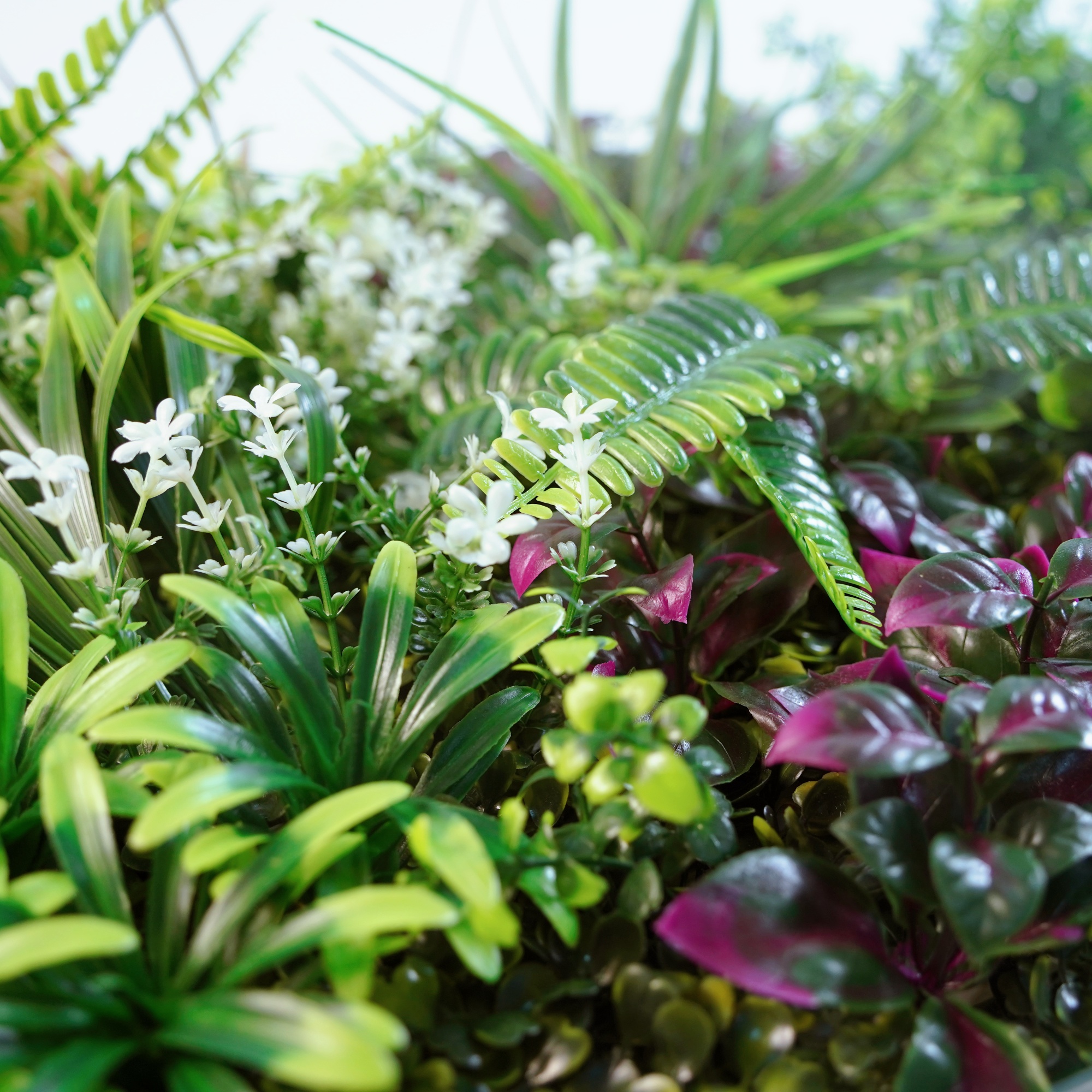 Artificial Ivy Wall for Indoor and Outdoor Use