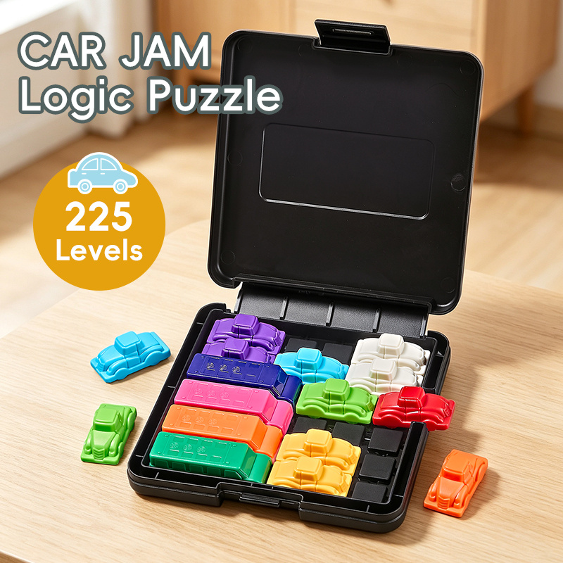 Parking Lot Maze Puzzle, 225-Car Guan Zhi Brain Teaser Challenge Game