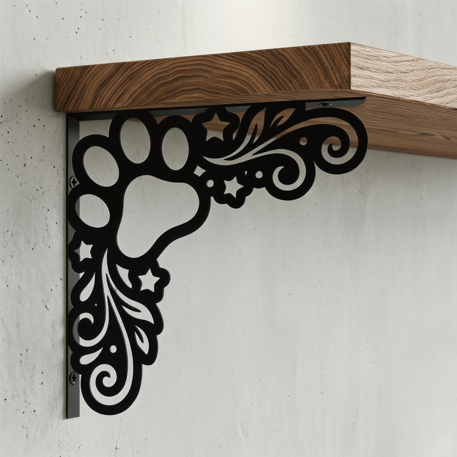 floating shelf support brackets sold on Temu United States