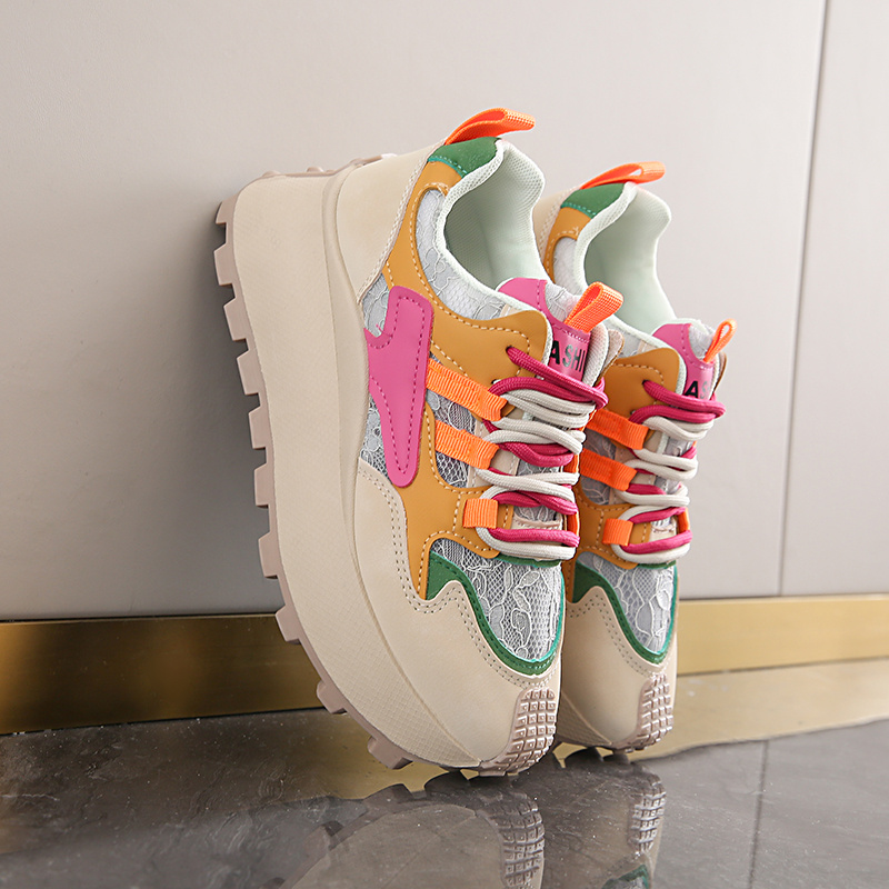 shoes low top new casual thick sole height Temu Oman