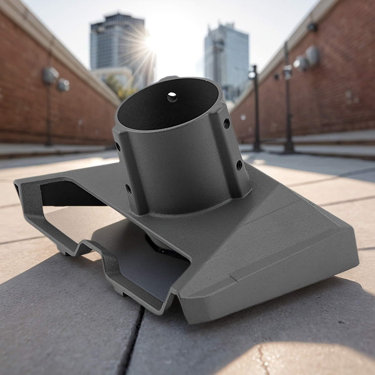 TEMU Premium Heavy Duty Mount - Starlink Standard Mobility Roof Mount With Suction Cup & Adjustable Clamp, Portable Tabletop Adapter For /v3 Devices,