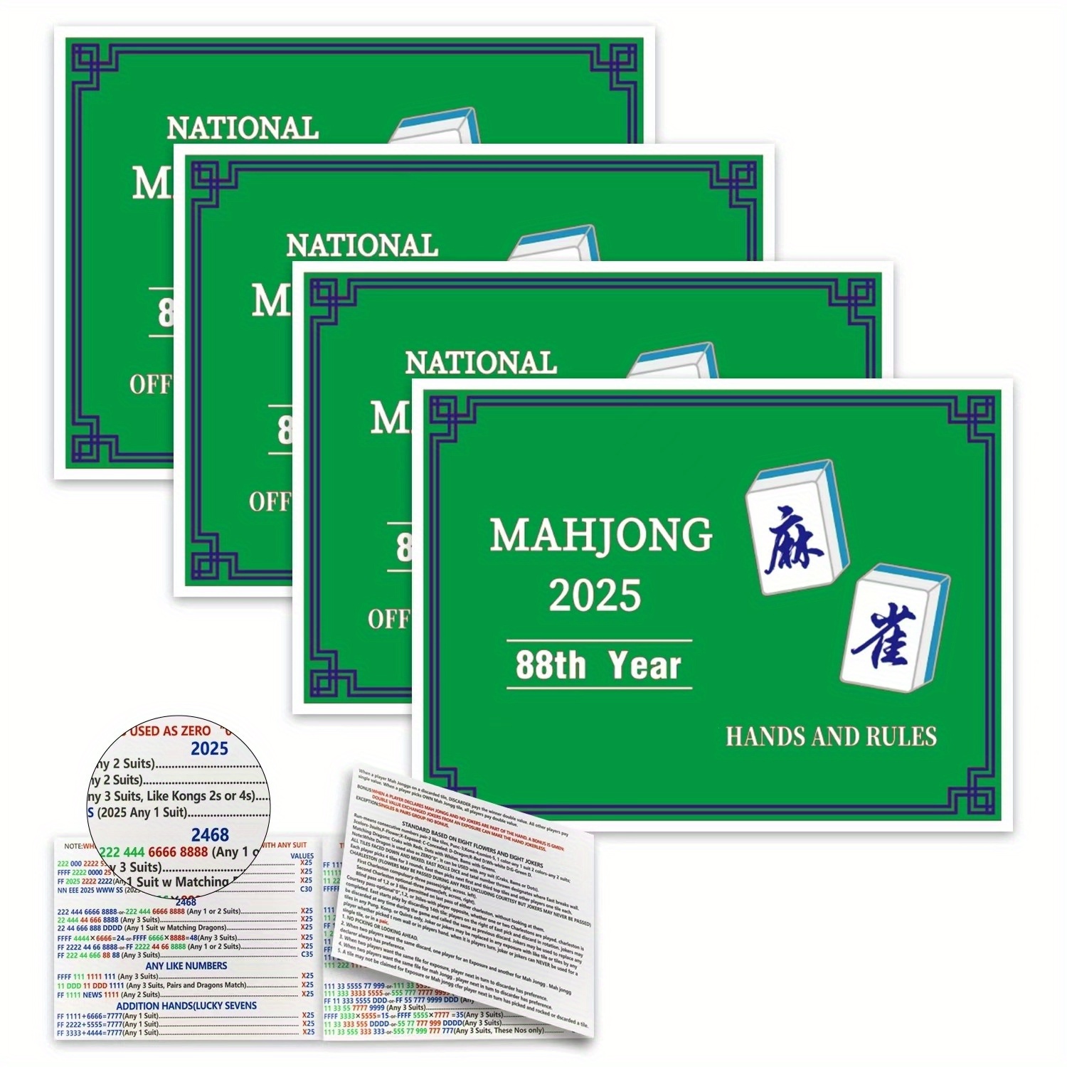 4-pack-mahjong-2025-88th-year-hands-and-rules-cards-paper-material-creative-game-non-official-national-edition-toys-games-temu-united-kingdom