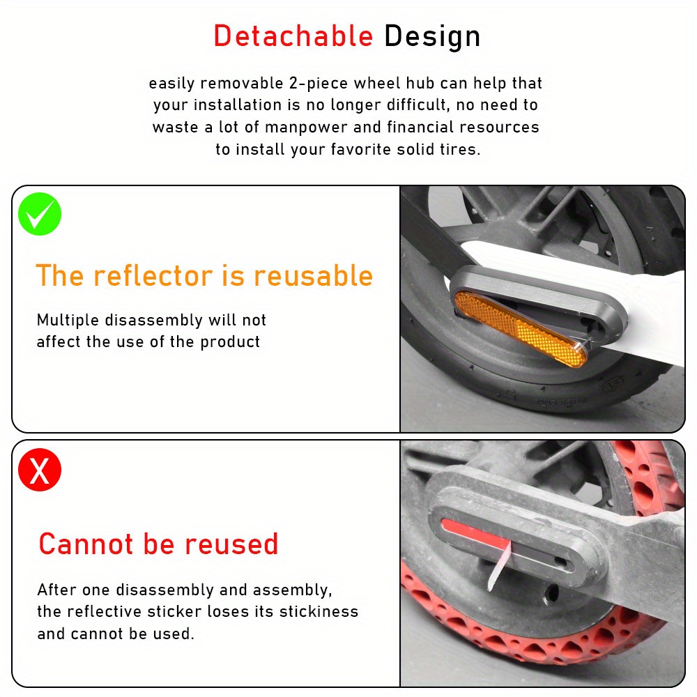 1 pereche Huse Elice Trotinetă Electrică, Carcasă de Protecție, Decorațiuni de Siguranță Nocturnă, Piese de Schimb, Curea Reflectorizantă Laterală pentru Xiaomi Pro2 1S M365 Mi3