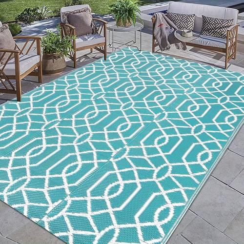outdoor rug for patios on reversible plastic straw mat suitable for decks and backyards