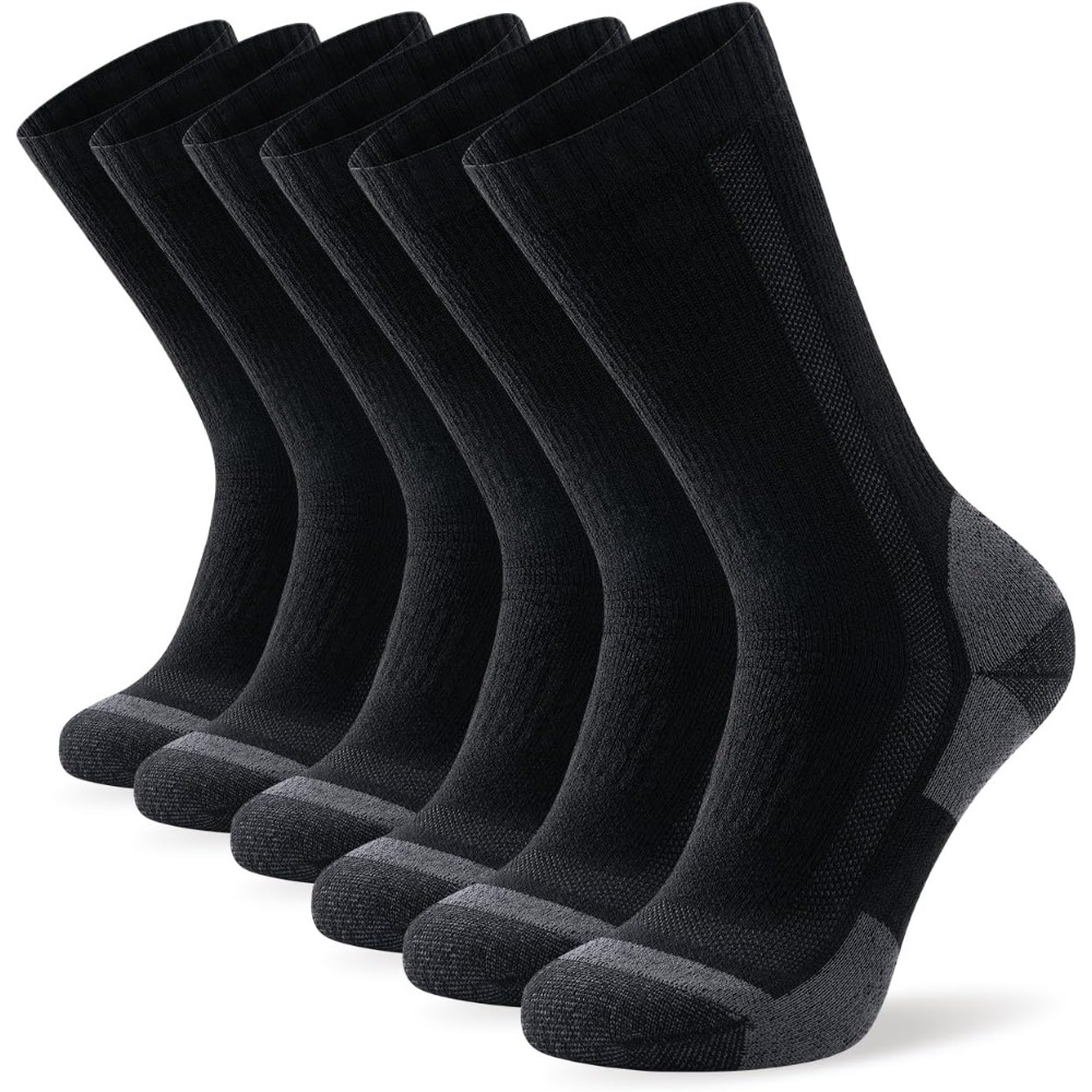Image of Merino Hiking Socks, Winter Trekking Socks, Warm Merino Socks, Breathable & Heavily Padded, Unisex, Men, Women &, 1 Or 3 Pairs