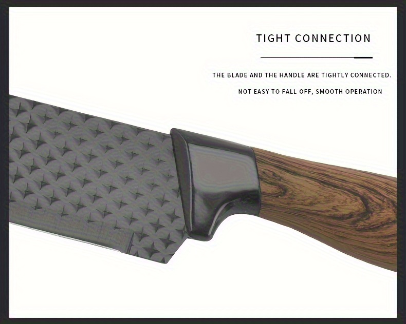 7pcs/6pcs Stainless Steel Kitchen Knife Set- Multi-purpose Knife, Including Watermelon and Fruit Knife, Chicken Bone Scissors- Essential Tools for Home and Restaurant Cooking, Perfect for Kitchen Accessories Gifts, Restaurant Essentials