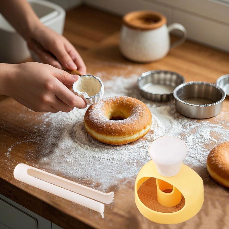 doughnut mold hollow bread mold round shaped Temu Mauritius
