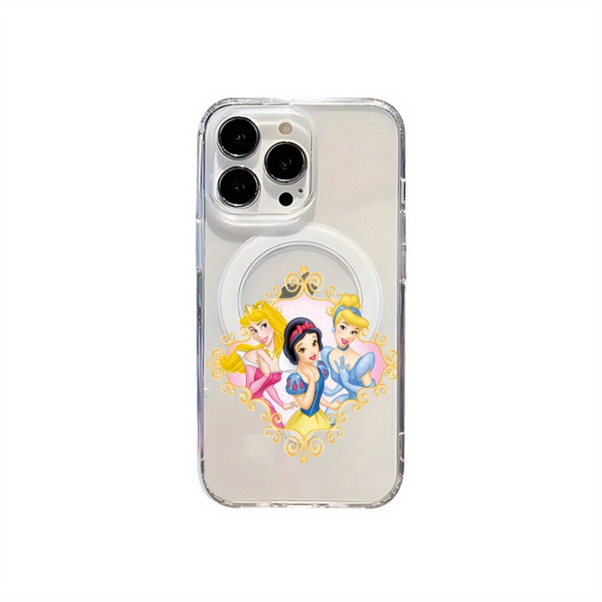 disneycustomizable princess phone case stand cute modern - Temu