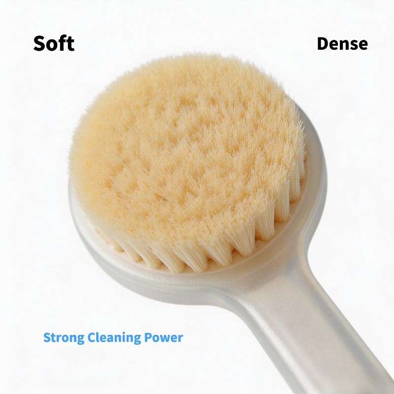 2pcs Body Cleansing Set with Back Scrubber and Foot Scrubber