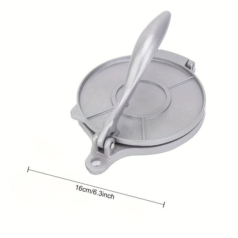 TEMU Heavy-duty Dumpling Wrapper Press - Sturdy Tortilla Maker For Preparing Dough, Baking, And Frying Tortillas