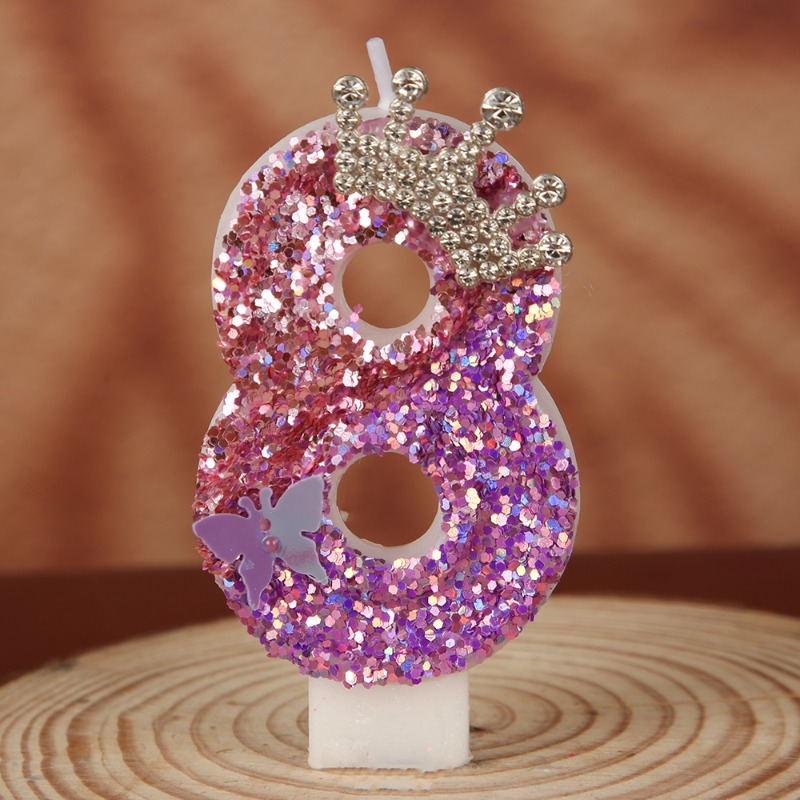 Birthday Number Candles Creative Birthday Candles Handmade Party Decoration Supplies Cake Candles, Halloween, Christmas