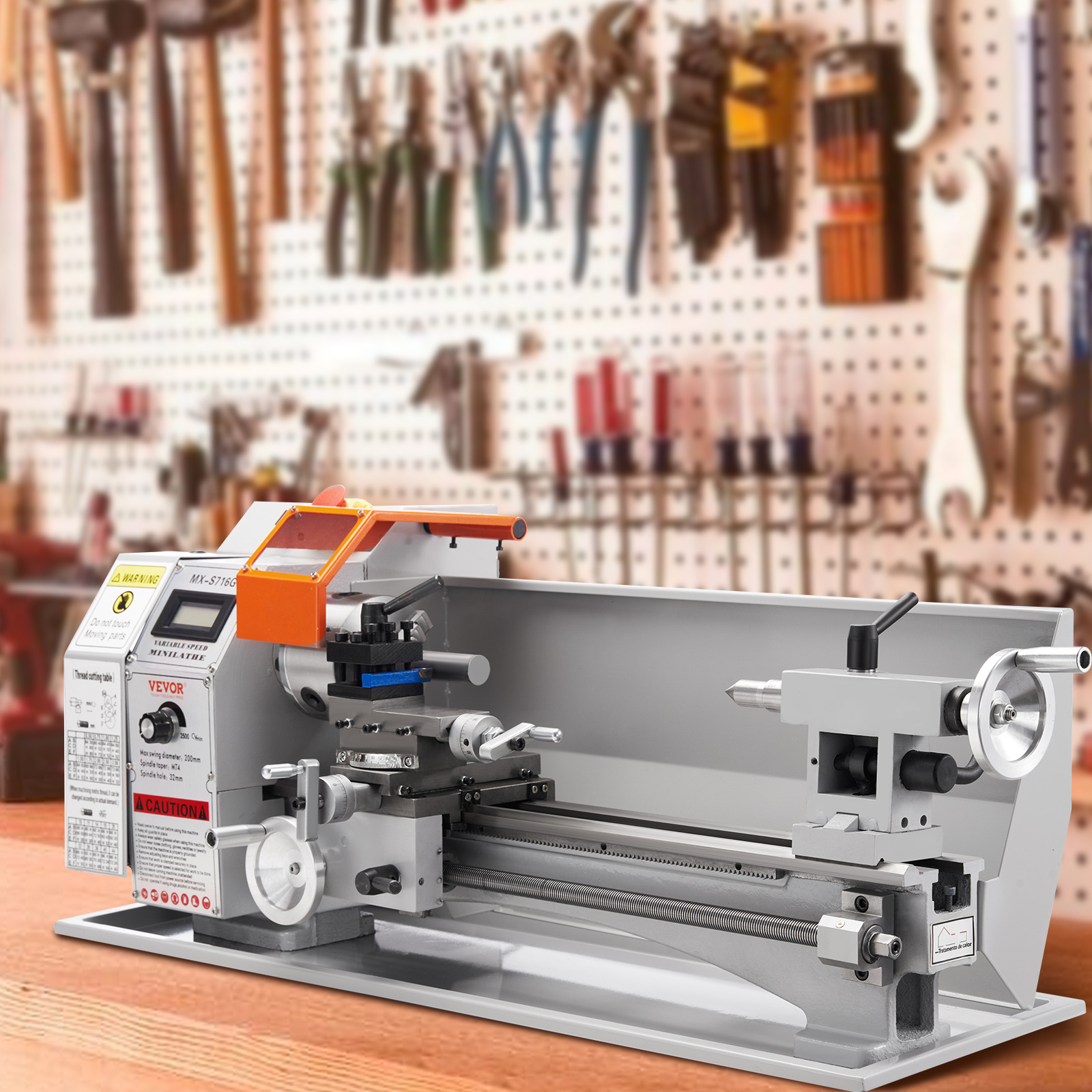 compact metal lathe 7 x 16 800w precision desktop - Temu