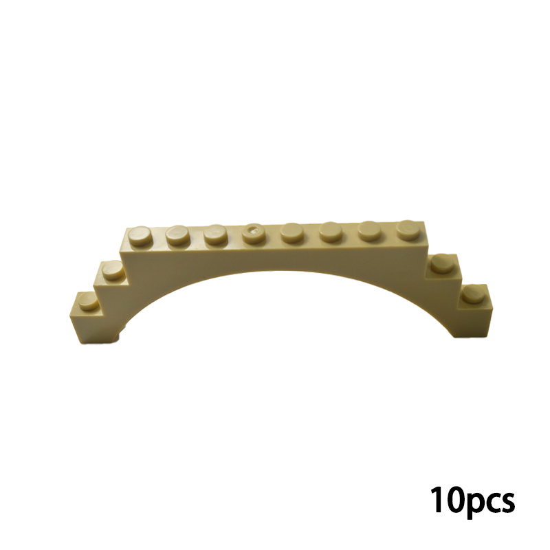 10pcs Bridge Building Toy Bricks for Creative Play