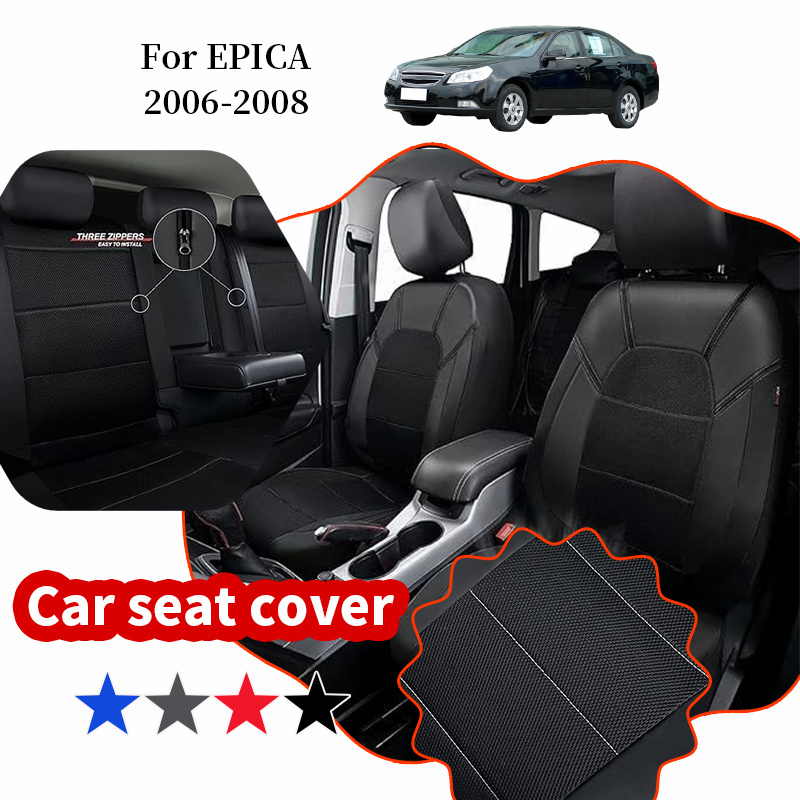 five seat red black pu leather car seat Temu Mauritius