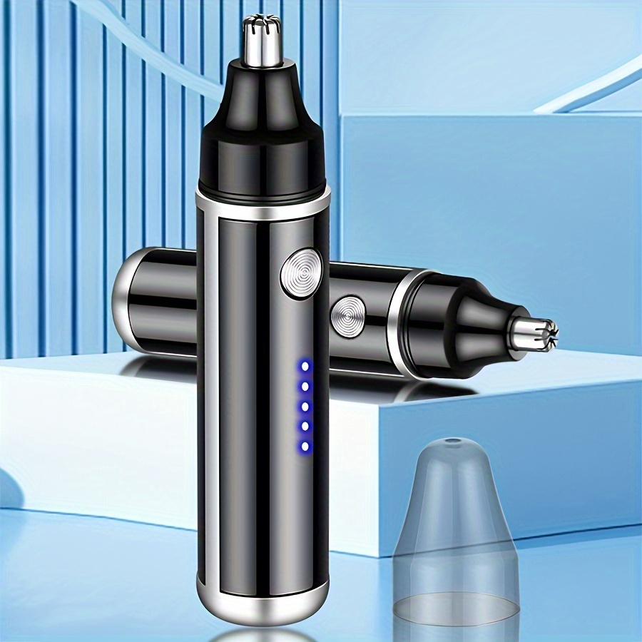 electric nose trimmer usb rechargeable trimmer for nose and ear hair nose hair shaver for women and men   eyebrow and facial hair removal device Product details 2