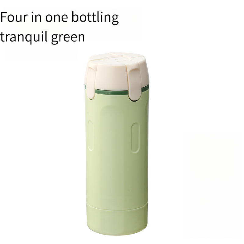TEMU [Original] Botellas de viaje recargables 4 en 1 para artículos de tocador, botellas portátiles de almacenamiento de cosméticos, botellas de