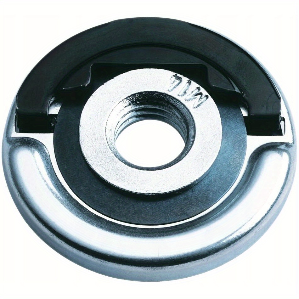 TEMU M14 Portable Angle Grinder Quick-release Flange Nut, Angle Grinder Accessories Fast And Practical Clamp, Angle Grinder Self-locking Pressure