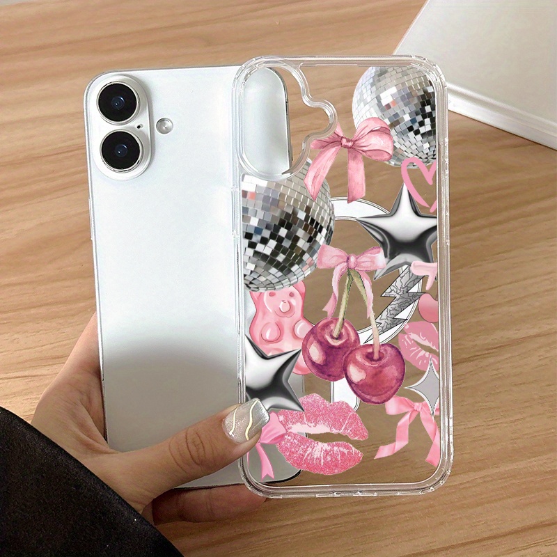 TEMU Phone Case: Suitable For Iphone 17 Shockproof, Magnetic, Anti-yellowing, Anti-scratch, Anti-fingerprint, Heat Dissipation Acrylic Clear Phone