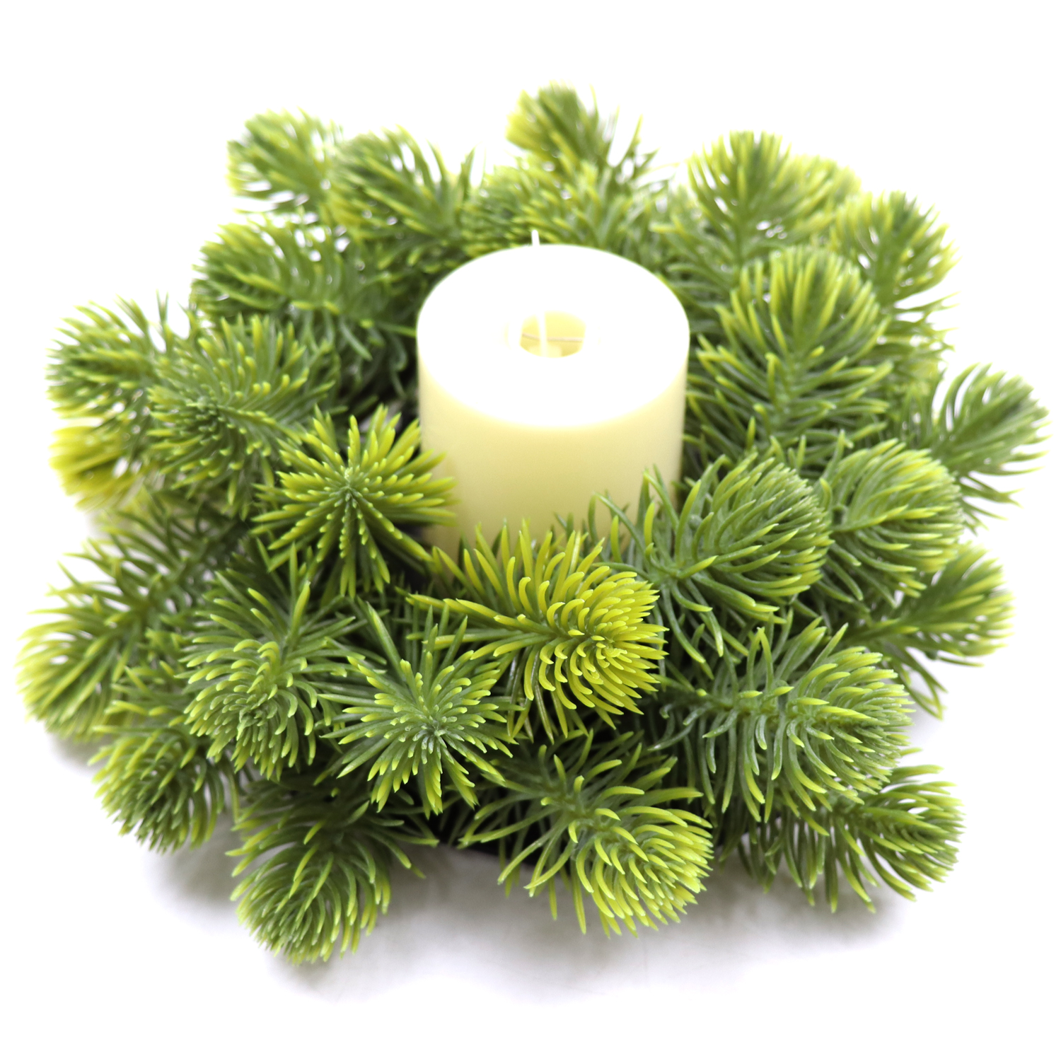 Candle Rings Pine Needles Candle Rings Wreaths , Centerpieces Table, Home Decor, Table Decorations