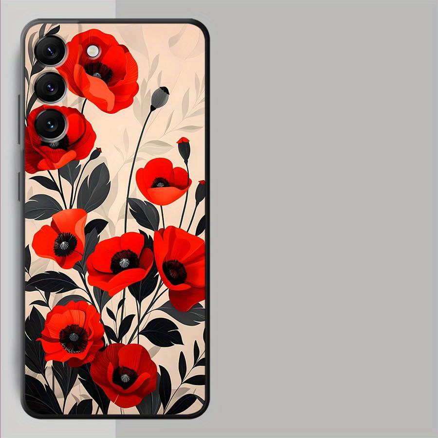 TEMU Beautiful Flowers Phone Case A30 A40 A02 A02s A03 A03s A10 A10e A10s A20 A20e A20s A04 A04s A04e A05 A05s A06 Cover Shell