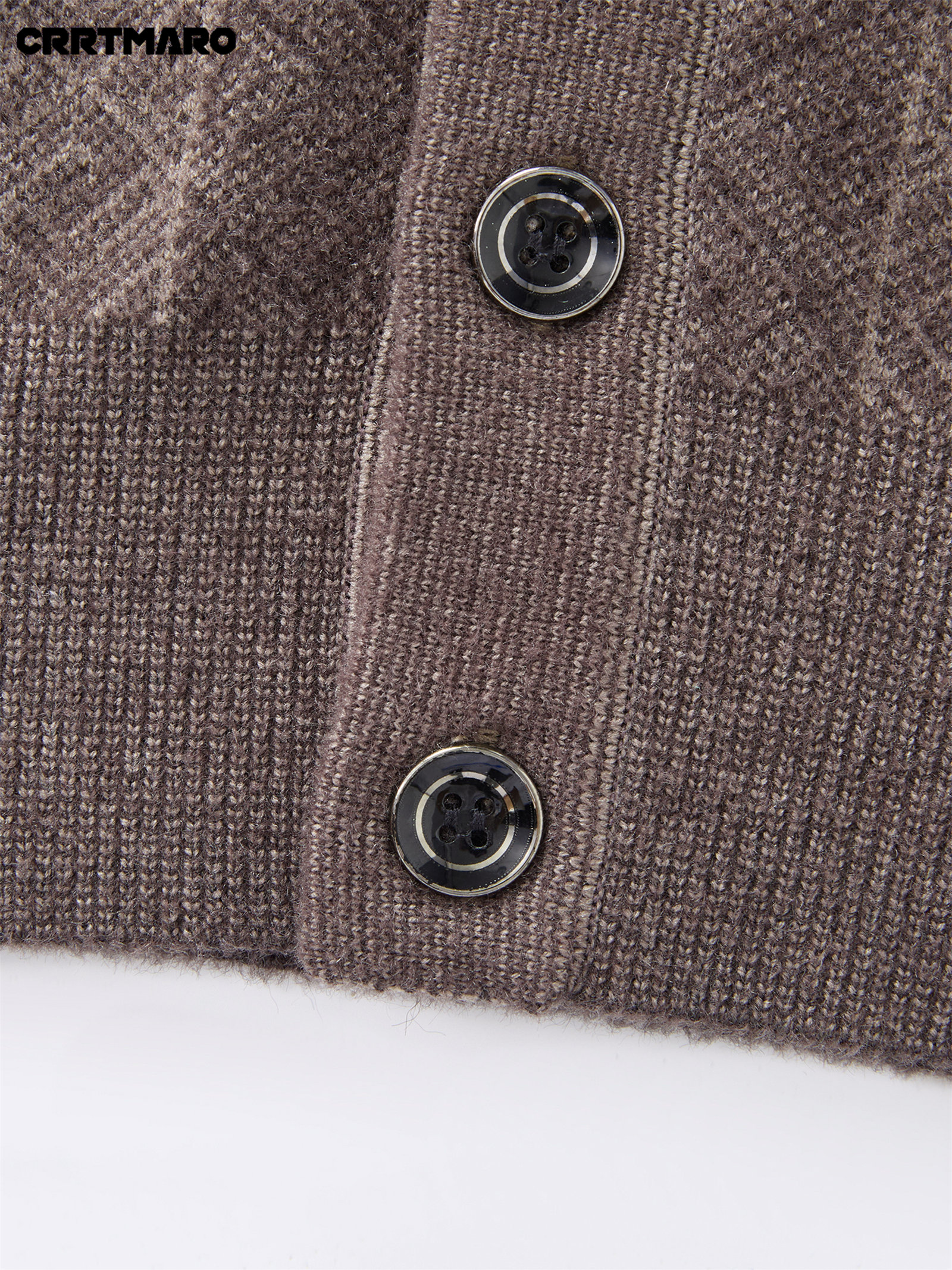 Men'S Thick V-Neck Knit Cardigan, Warm Casual Layering Top for Fall And Winter