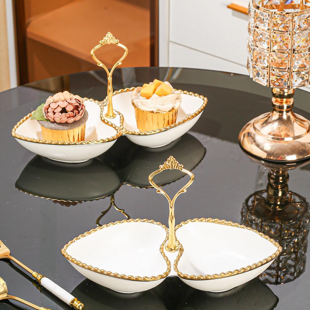 1 layer love ceramic tray home kitchen - Temu