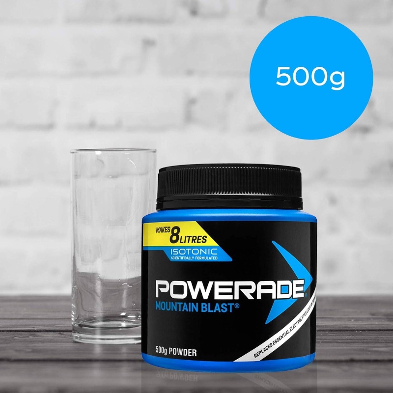 Isotonic Mountain Blast Sports Powder 6x 500 g, Workout Hydration, Athletic Performance, Onthego Fuel, Compact Packaging, Highperformance Powder, Electrolyte Blend, Sugarfree Formula, Hydration Powder, Performance Powder