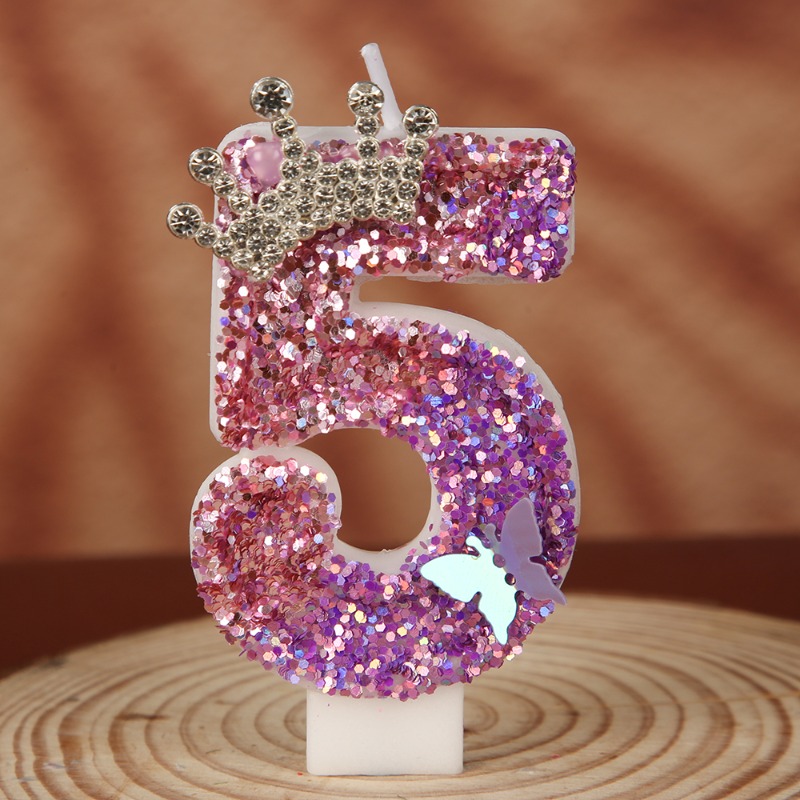 Birthday Number Candles Creative Birthday Candles Handmade Party Decoration Supplies Cake Candles, Halloween, Christmas