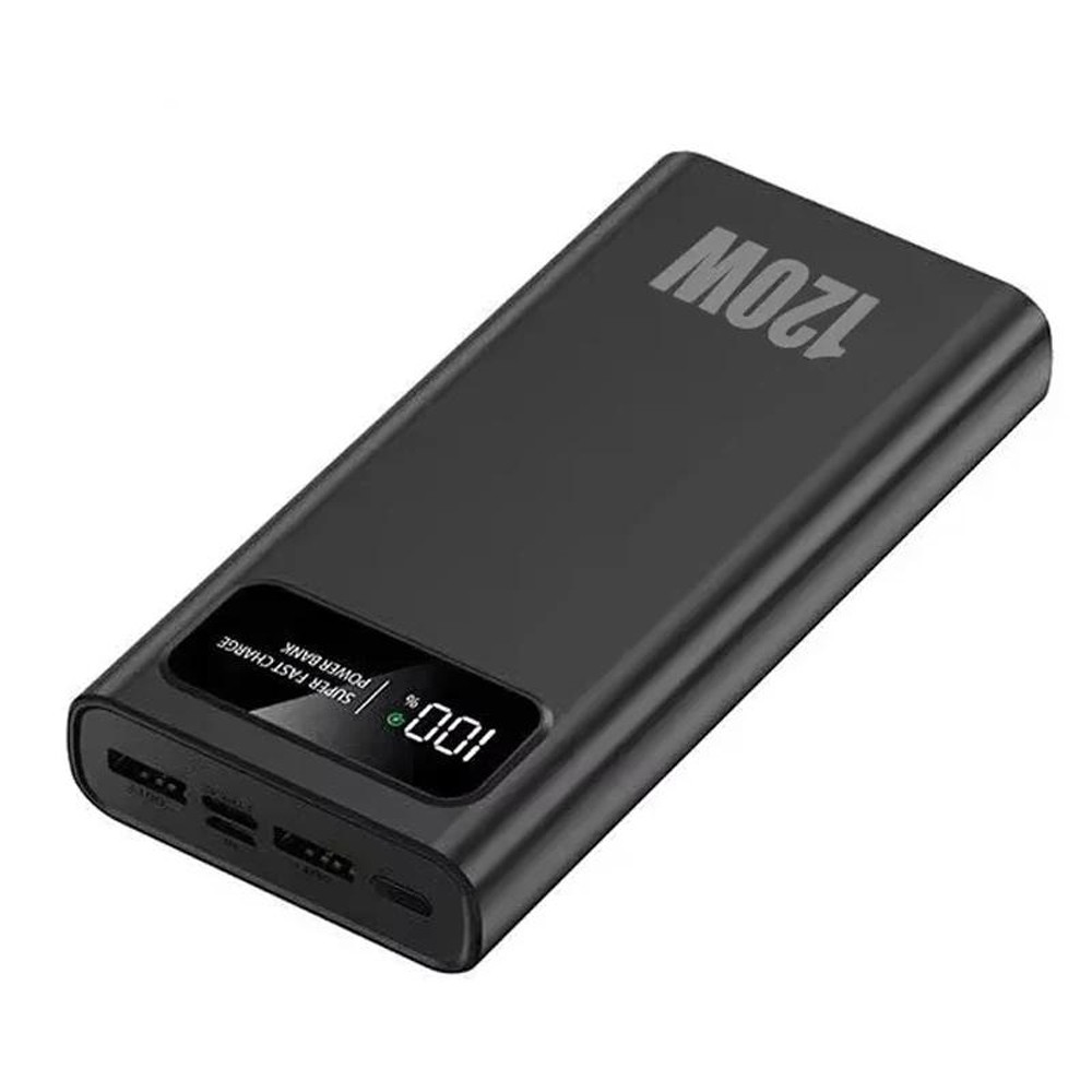 TEMU 2026 Super High Capacity 50000mah Fast Charging Portable Power Bank External Backup Battery Charger For Cell Phones, For Outdoor Camping Hiking