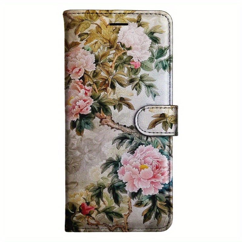 TEMU Phone Case: Mountain B Magnetic Flip Wallet Case With Card Holder Stand Sutible For Iphone 5/6/6s/7/8/x/xs/xr/se2 2020/se3 2022/11/12/13/ Plus