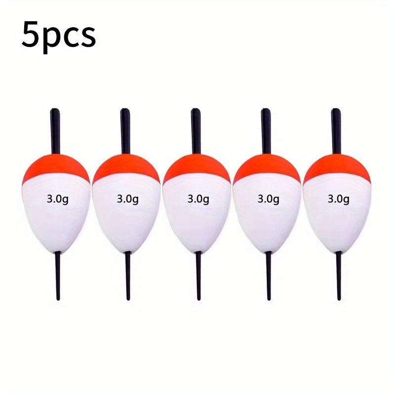 Image of 5pcs Fishing Float Set (multiple Models), Eva Vertical Floats, Lightweight, High Hardness, Large , Suitable For Sea Fishing And Carp Fishing - Fishing Additions