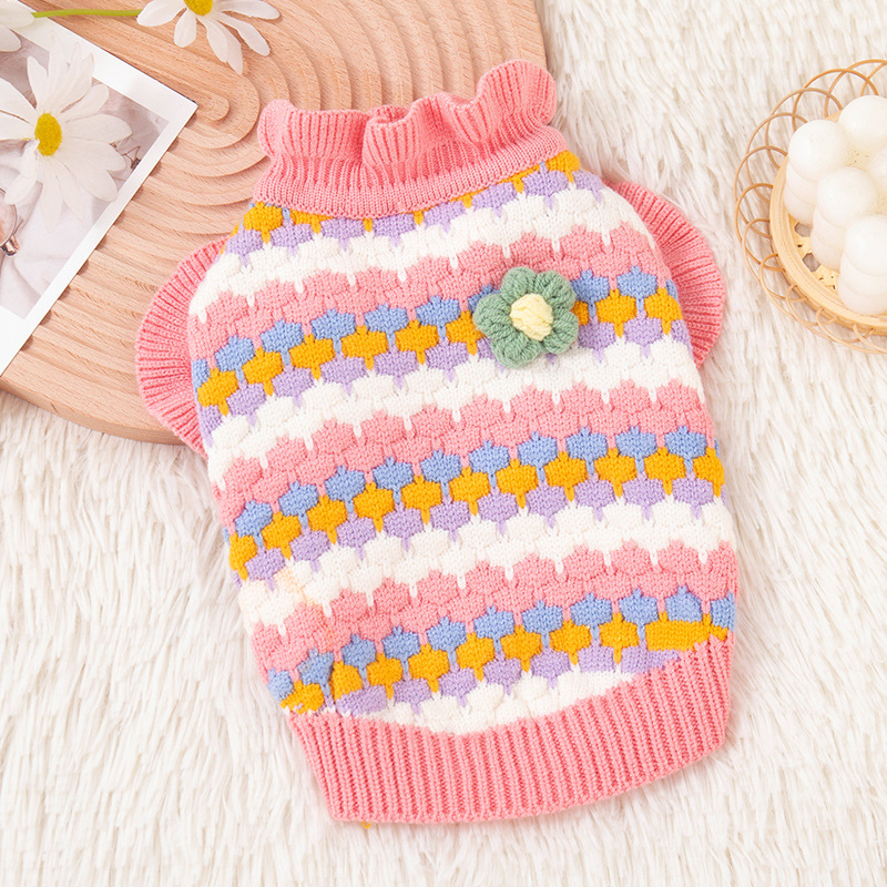 3d Sweater For Winter, For Bichon, Pomeranian, Schnauzer, Small Dogs, Autumn And Winter Teddy Clothes