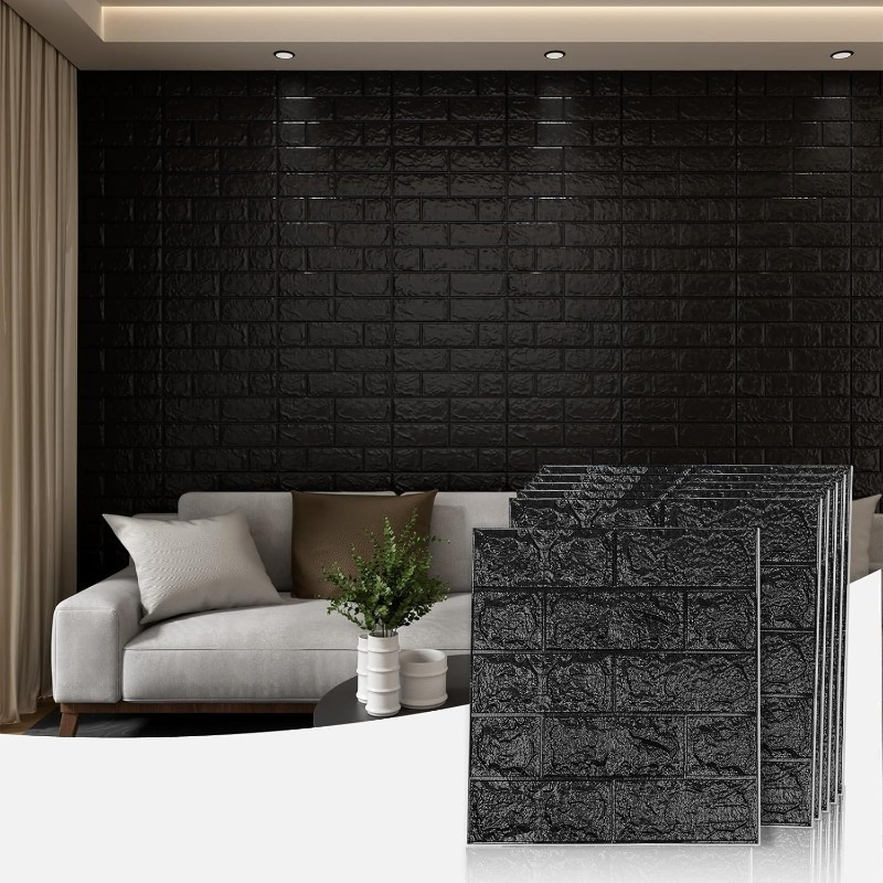 10 PCS 3D Wall Panels, 14.5 Sq.feet Coverage, Printable 10PCS-14.5 Sq