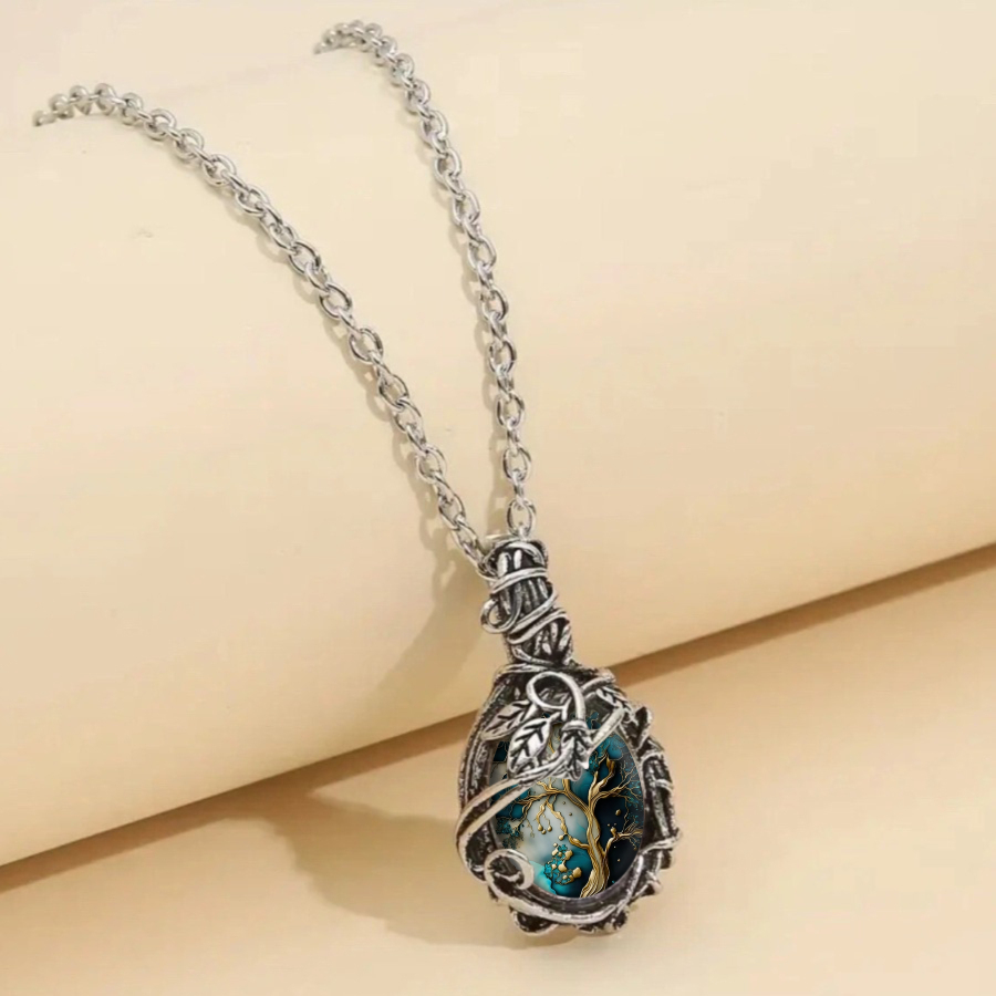 TEMU 1pc Exquisite Fashion Necklace Bohemian Necklace Spiraling With Grace Additions Unusual Jewelry For Women Versatile And Dynamic Necklace For