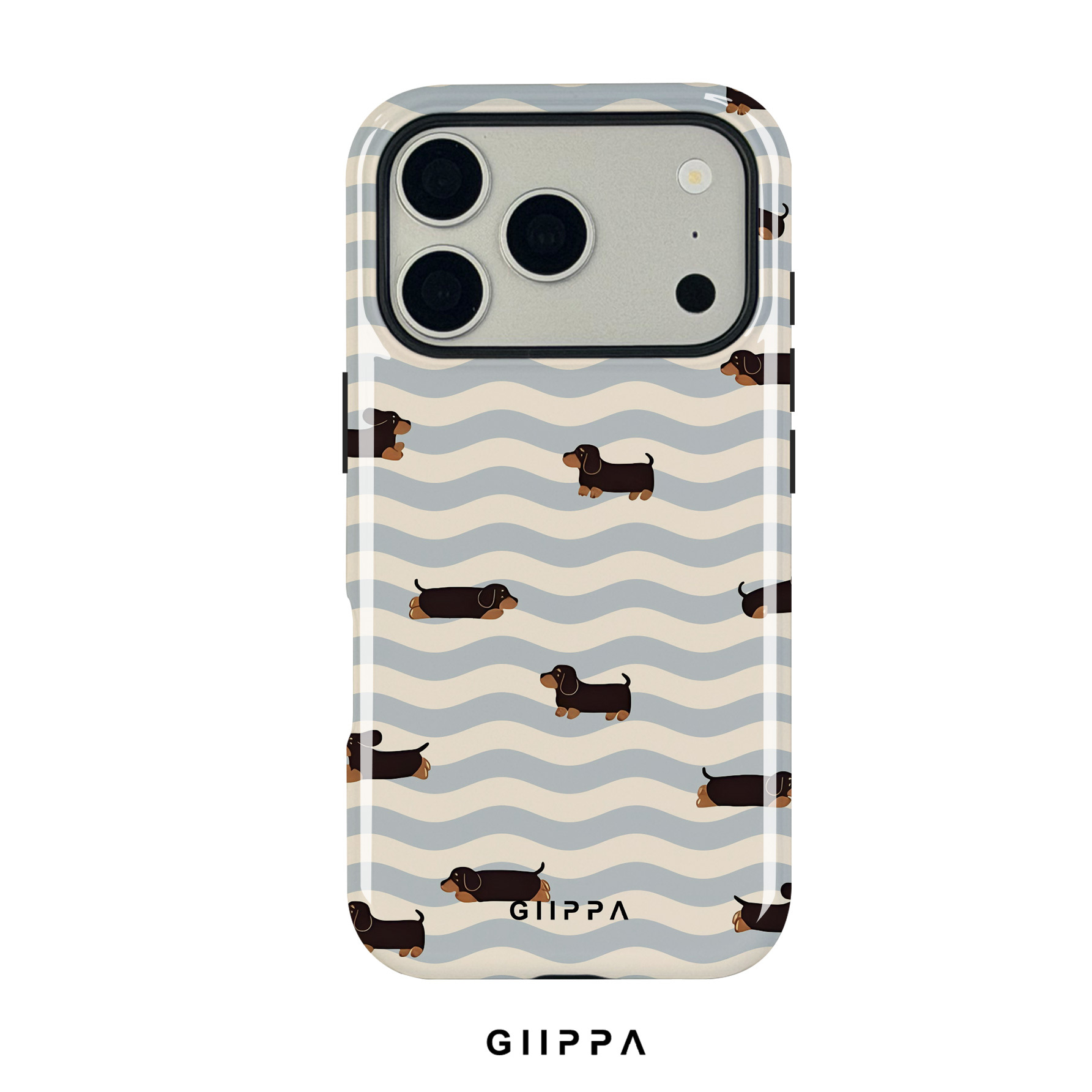 TEMU Phone Case: Boats Glossy 2in1 Film Case/tough Dual Layered/superior Protection/durable/phone Case For Iphone 17/16/15/14/13 Pro