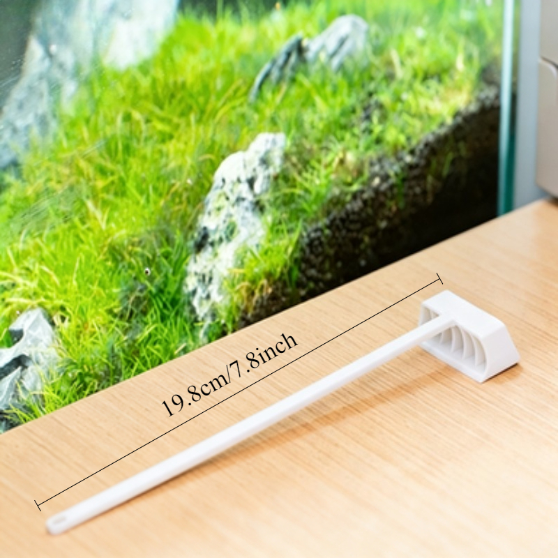 E-shop 2 Stk. Schneckenkratzer, greift tief in die unteren Ecken des Beckens, um Schnecken-Eier, Schmutz zu entfernen. Geeignet für kleine bis