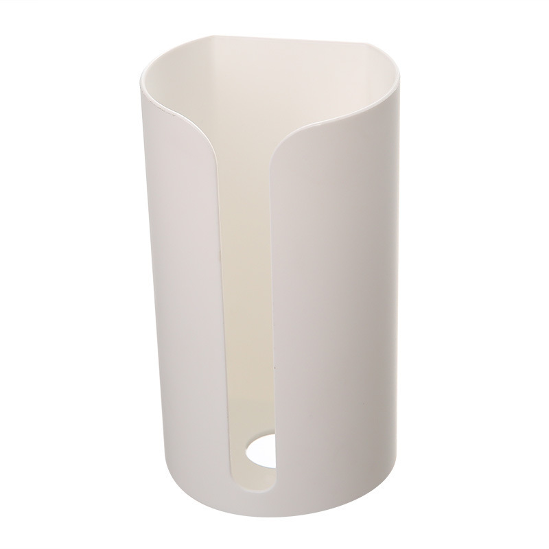 TEMU Boîte de rangement pour sacs poubelle, de sacs en plastique, sac pratique de cuisine perforation, rétractable, organisateur de sacs de cuisine
