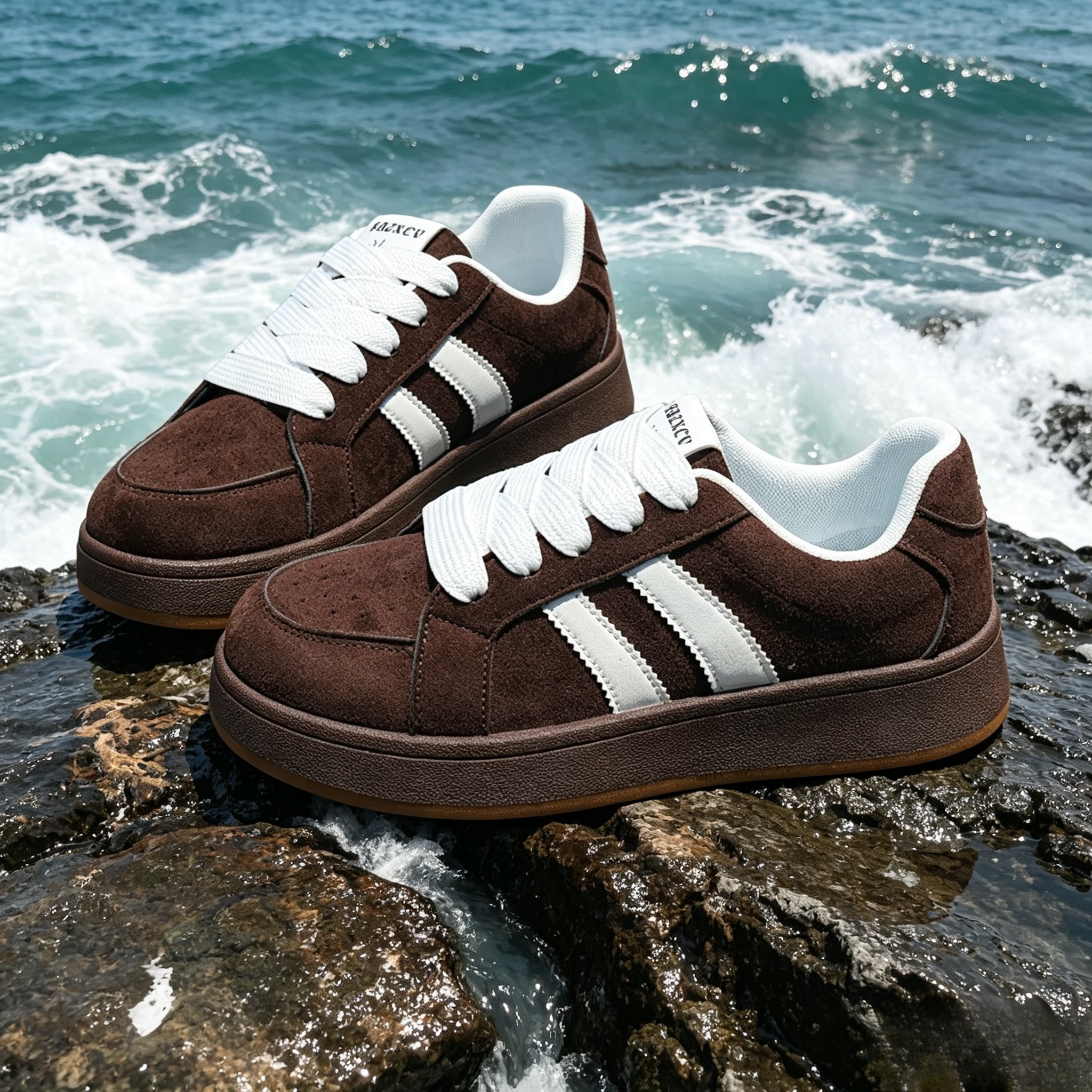 TEMU Fashionable All-match Student Women's Low-top Autumn Comfortable Thickened Wide Toe Non-slip Wear-resistant Trendy Cargo New Commuter Soft Sole