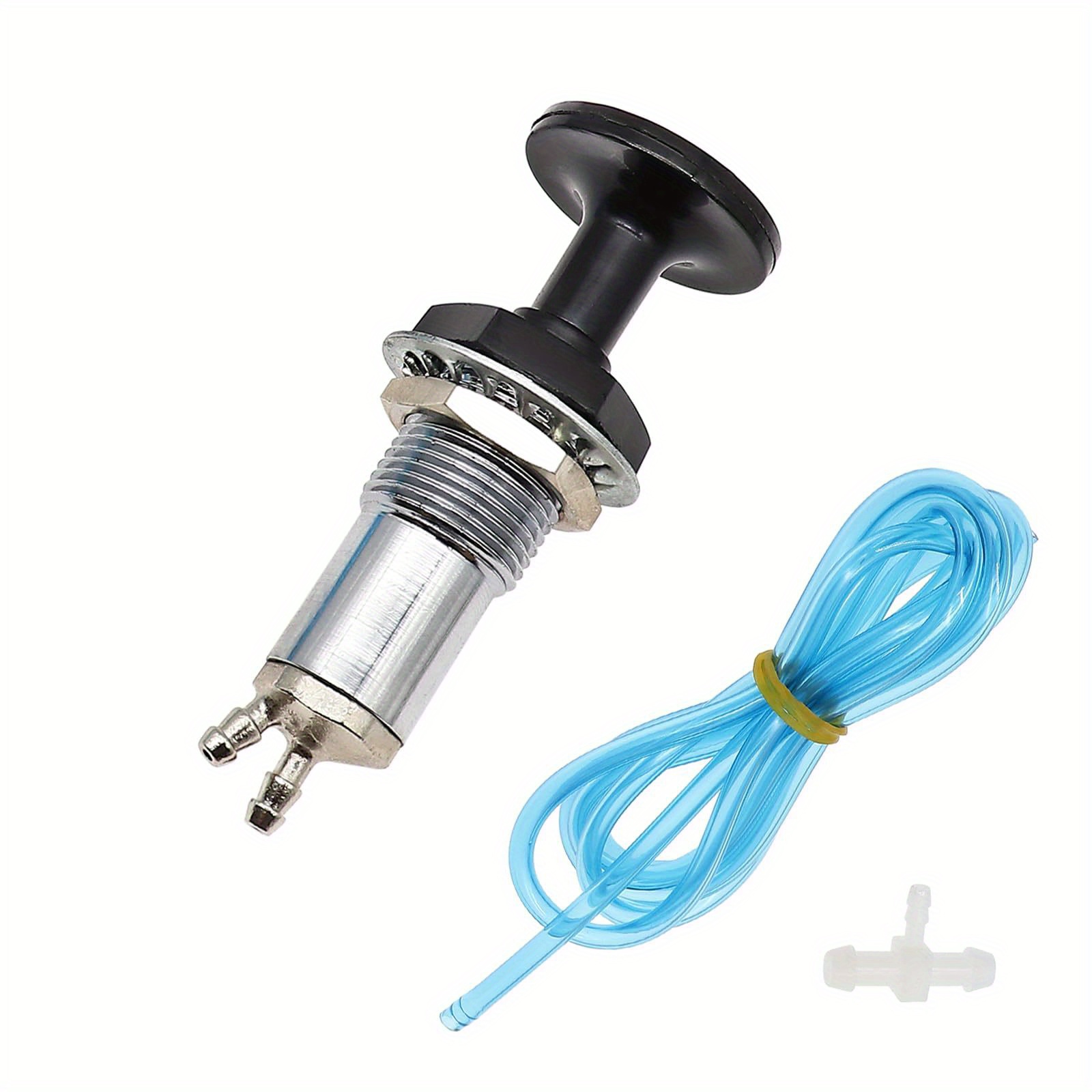 TEMU Snowmobile Fuel Plunger Primer Pump Kit 11305/10161-ad – Compatible With For Snowmobile/atv/, Includes 3ft Fuel Line, System | Mechanical Pump |
