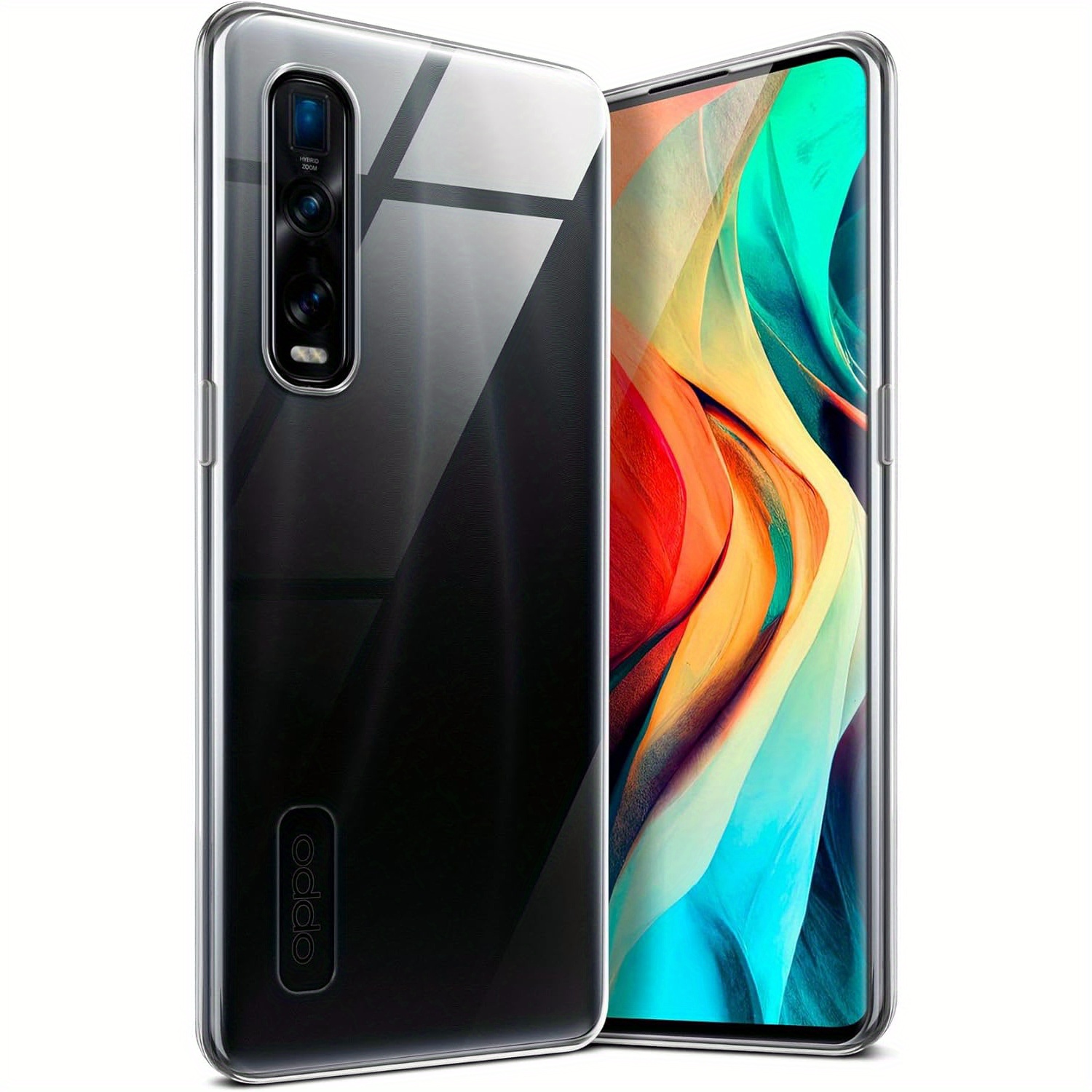 TEMU Phone Case: Case For Oppo Find X2 Pro Clear Case Skin Transparent Protective Sleeve Phone Case Cover