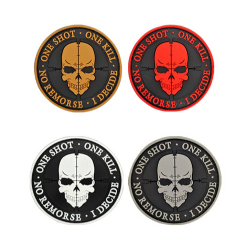 

Tactical - 3d Pvc Rubber Emblem With , , Rubber Decal