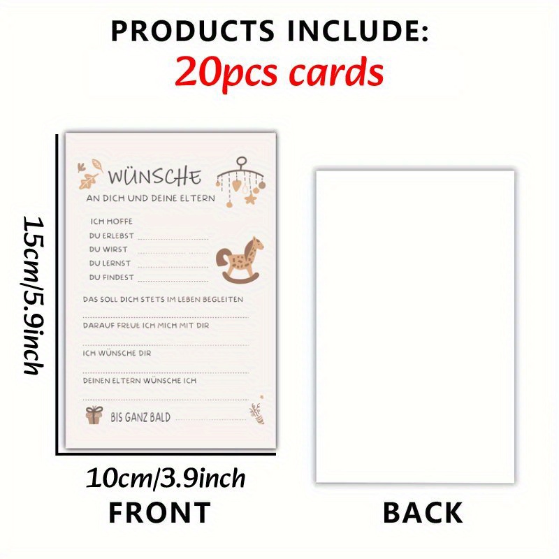 Image of 20pcs Of Celebration Cards - Fun And For Gatherings, Reunions And , Ideal For Decorations And Party Favors