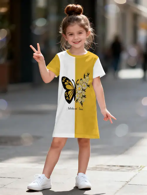 kids t shirt dress sold on Temu New Zealand kids t shirt dress sold on Temu New Zealand